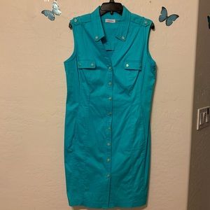 Jean jacket dress